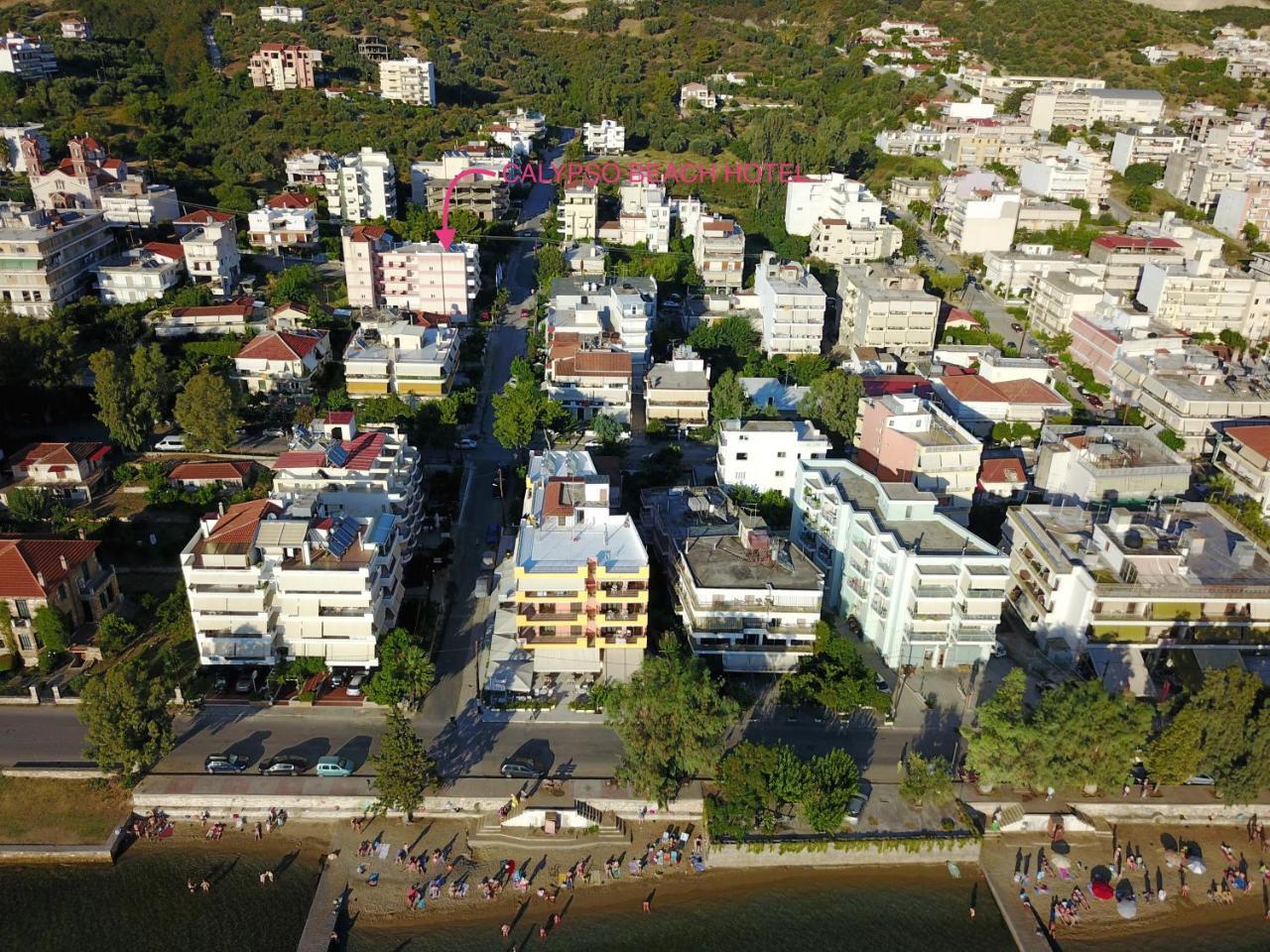 Calypso Beach Hotel Loutra Edipsou (Evia) Exterior foto
